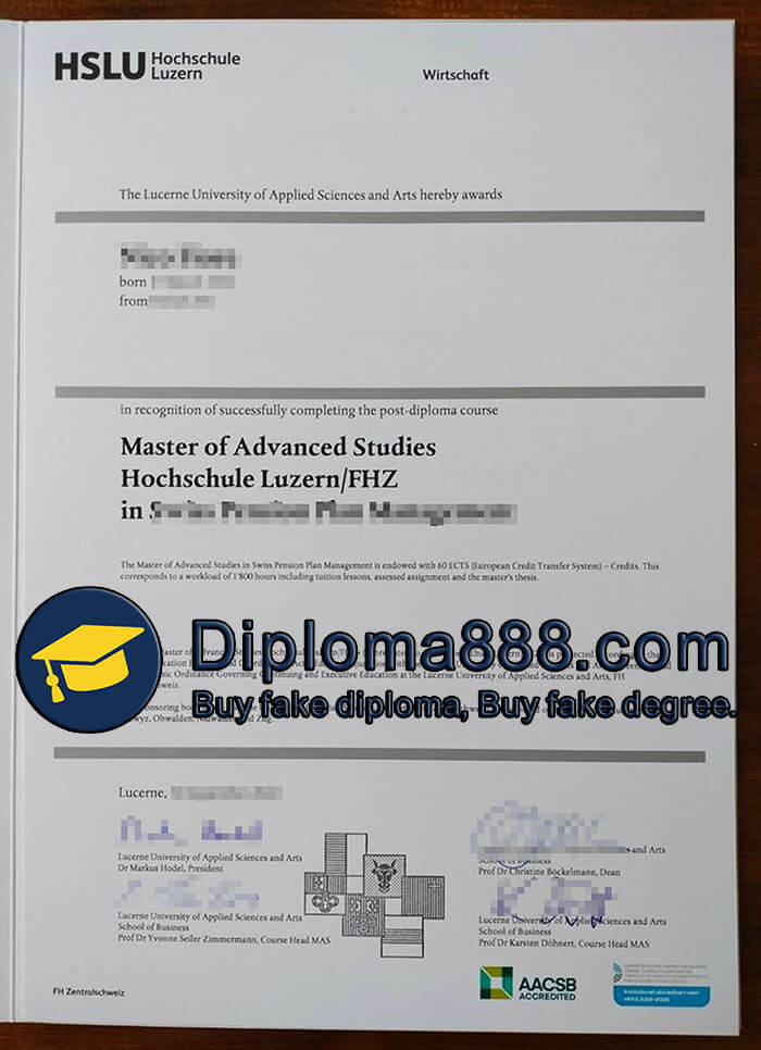 Hochschule Luzern degree
