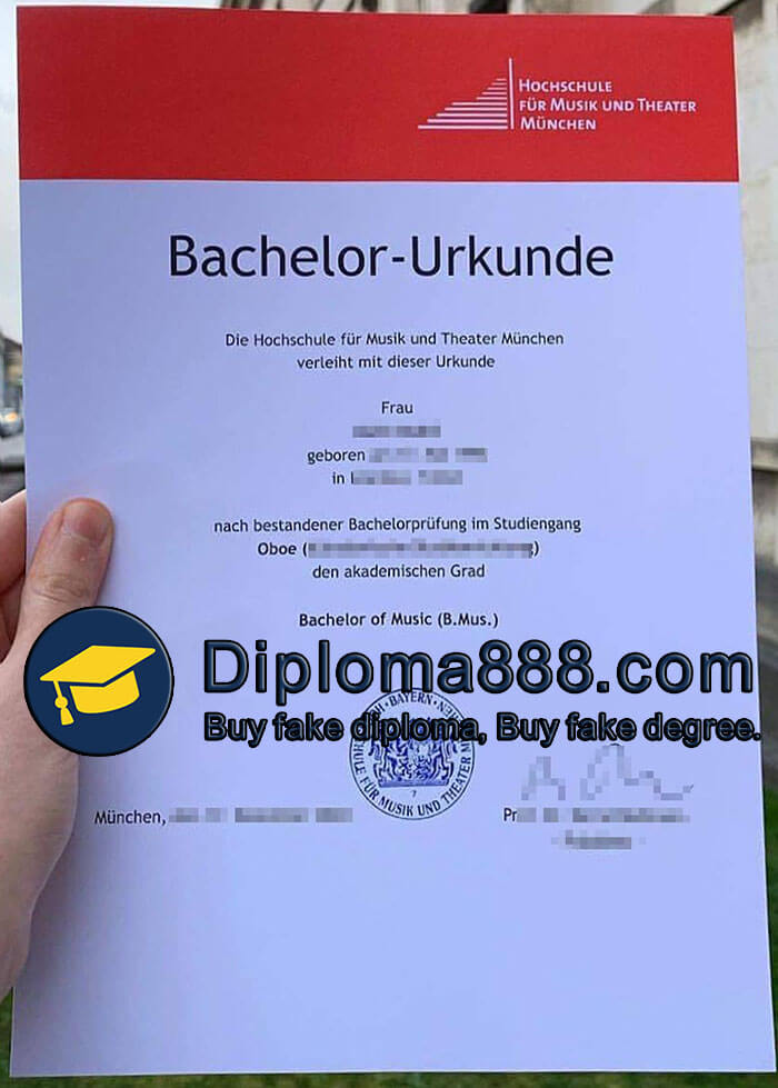 Hochschule für Musik und Theater München Zeugnis