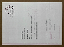 Making a copy of a London Metropolitan University degree online