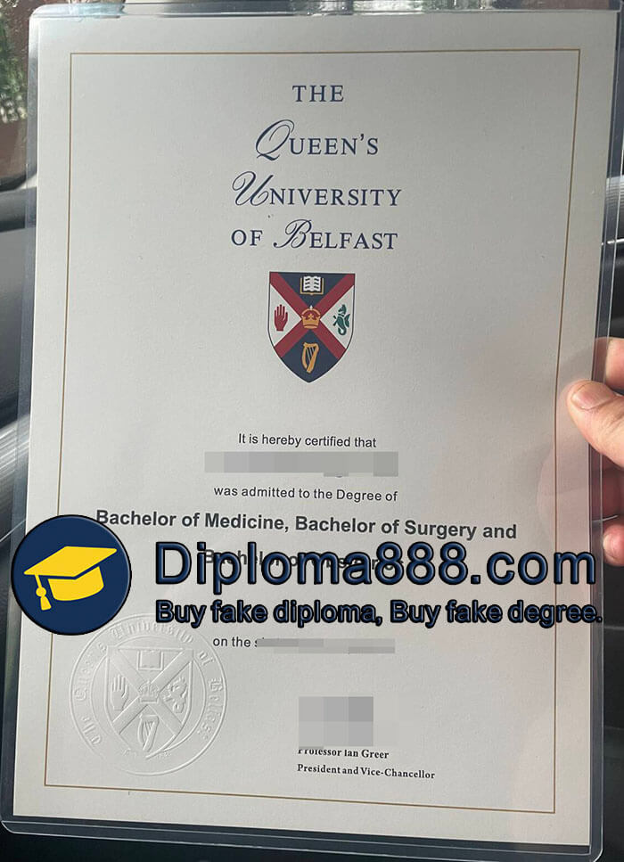 Queen's University of Belfast degree