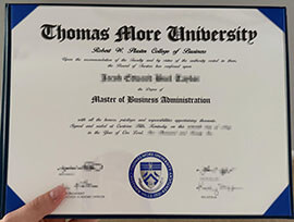 Quick Copy for Your Missing Thomas More University degree