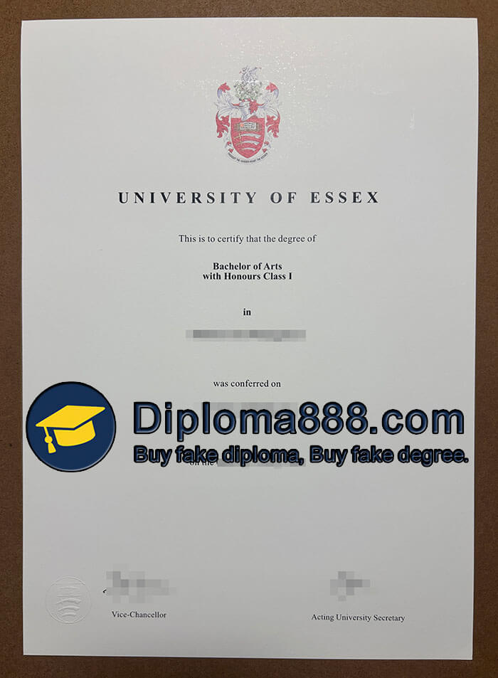 University of Essex diploma
