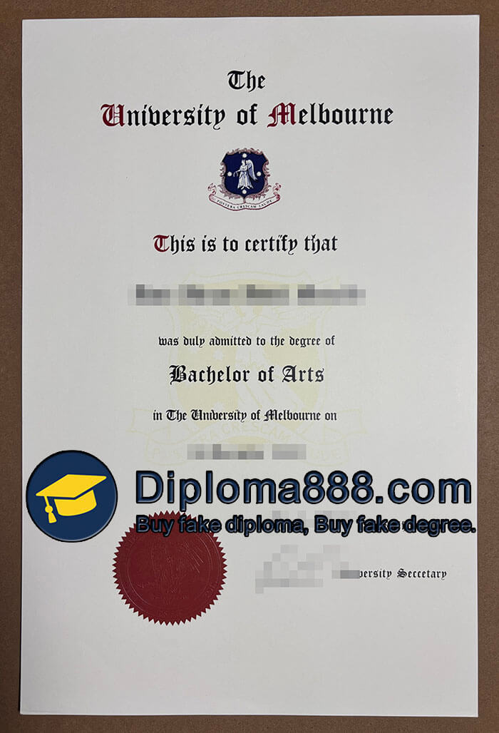 University of Melbourne diploma