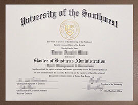 How long to replicate a University of the Southwest degree?