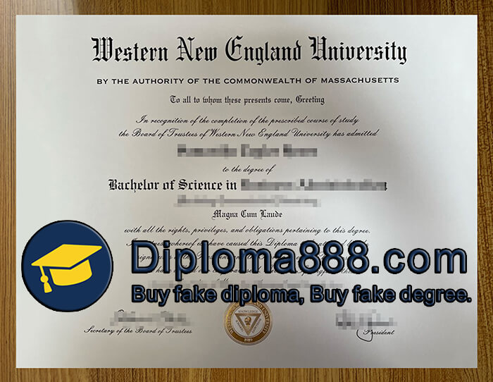 Western New England University degree