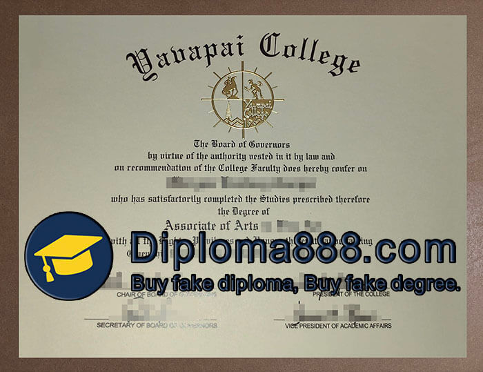 Yavapai College diploma