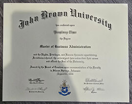 The quick way to Buy a John Brown University degree online