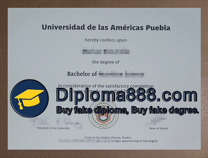 Universidad de las Américas de Puebla degree
