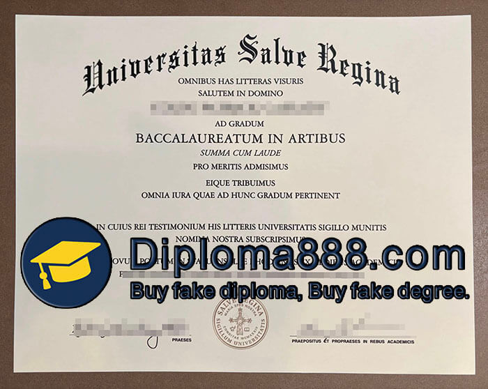 Universitas Salve Regina diploma