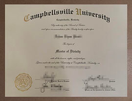 Easy way to order a Campbellsville University degree online.