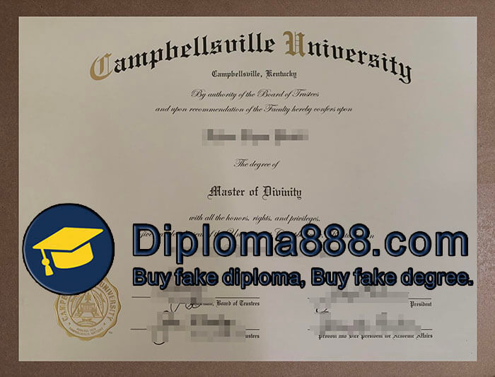 Campbellsville University diploma