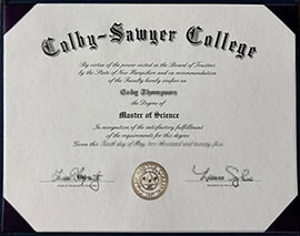 How to Copy your Colby Sawyer College diploma certificate online?