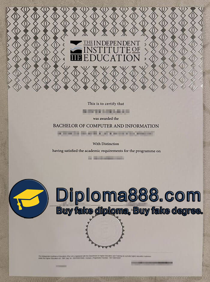Independent Institute of Education degree