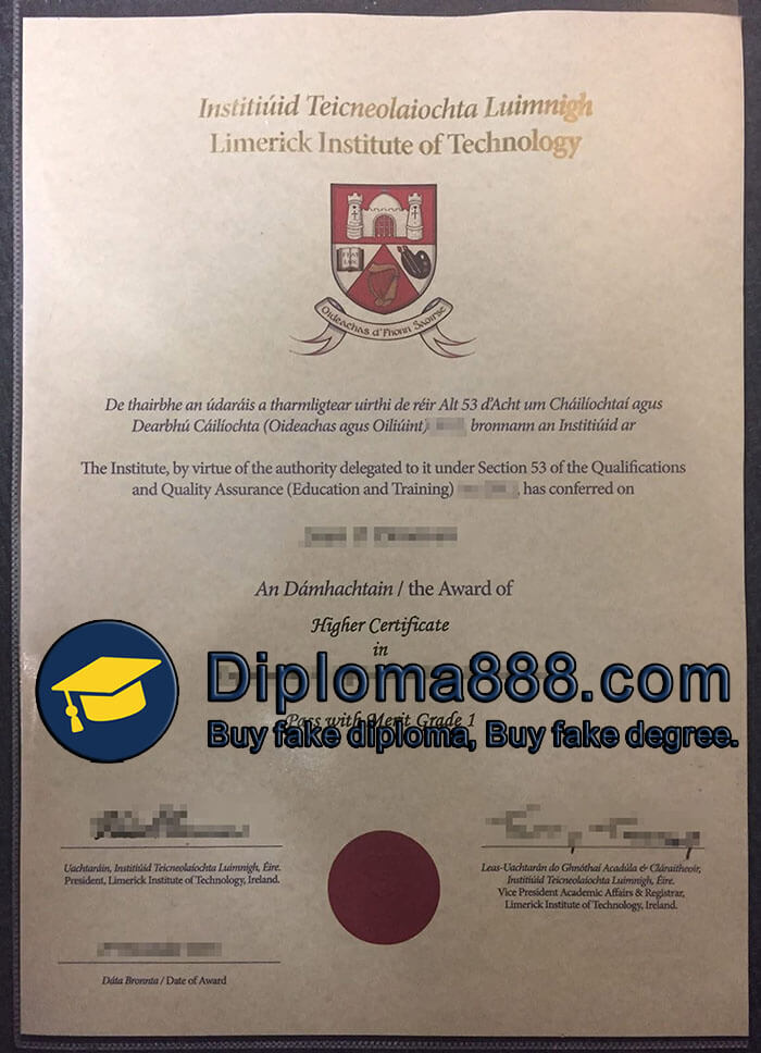 Limerick Institute of Technology degree