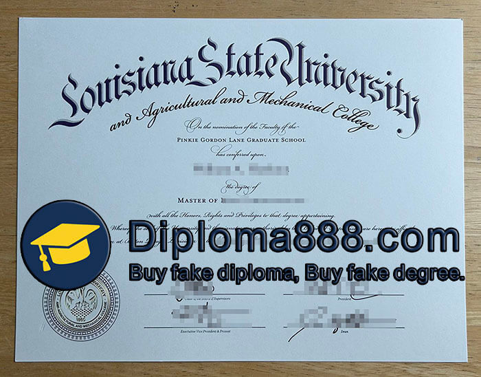 Louisiana State University and A&M College degree