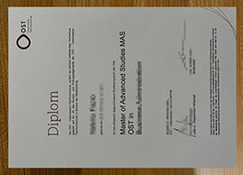 How to Order a OST Ostschweizer Fachhochschule degree?