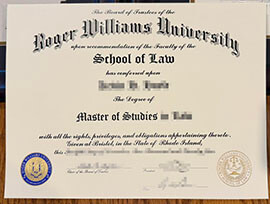 Where to Order a Roger Williams University School of Law degree?