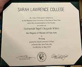 Worldwide Delivery of Sarah Lawrence College Diploma Copies.