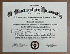 How to Copy a St Bonaventure University degree certificate Online