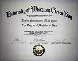 Where to Order a University of Wisconsin Green Bay degree?