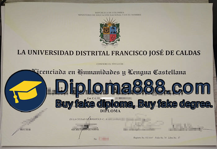 Universidad Distrital Francisco José de Caldas degree
