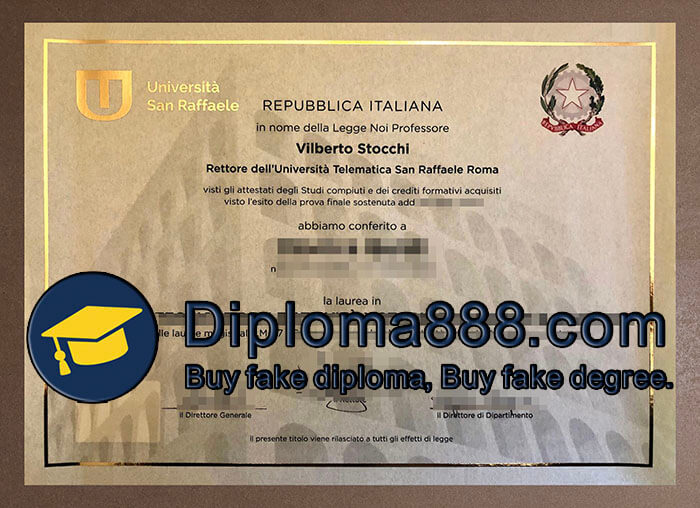 Universita Telematica San Raffaele diploma