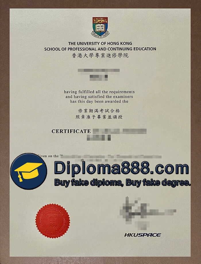 Buy a HKU SPACE diploma