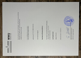 How soon can I get a University of Münster Urkunde online?