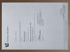 Order a University of St Gallen diploma Copy Online with Peace of Mind