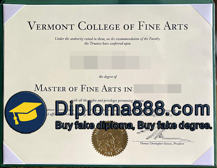 Vermont College of Fine Arts degree